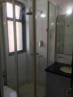 Bathroom in 2 BHK Apartment at Lajpat Nagar ii – for Rent