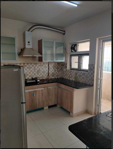 Kitchen in 3 BHK Apartment at Mahindra Ashvita, Kukatpally – for Rent