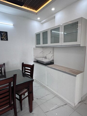 Kitchen in 2.5 BHK Apartment at Mantri Lithos, Thanisandra – for Rent