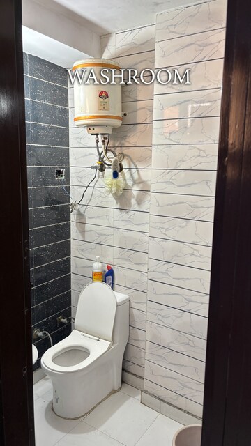 Bathroom in 2 BHK Builder Floor at RWA Bhagawati Vihar, Uttam Nagar – for Rent