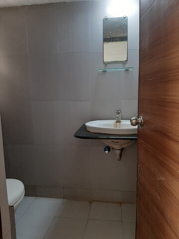 Washroom in  Office Space at Dev Aurum, Prahlad Nagar – for Rent
