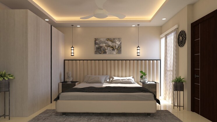 Master Bedroom, forever-prabhat-heights 3 Bedroom 1800 Sq.Ft. Apartment In Dundahera Ghaziabad 8925146