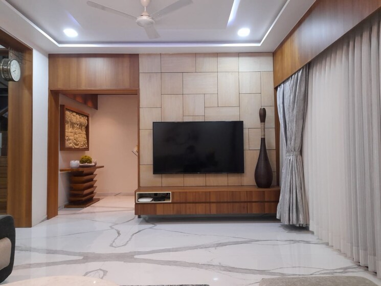 Living Room, shela 4 Bedroom 733 Sq.Yd. Villa In Shela Ahmedabad 8925307