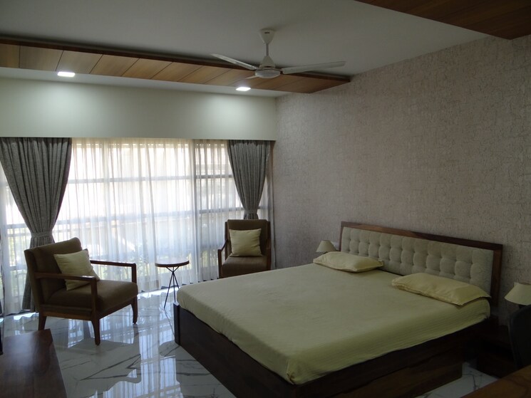 Bedroom, shela 4 Bedroom 733 Sq.Yd. Villa In Shela Ahmedabad 8925307