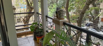 Balcony in 3 BHK Apartment at Belvedere Court, Frazer Town – for Sale