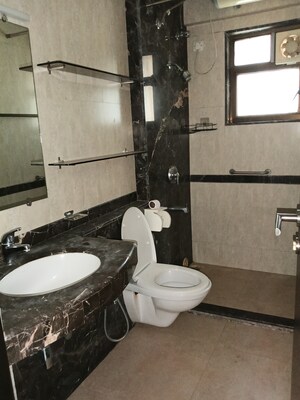 Bathroom in 3 BHK Apartment at Shivaji Park – for Sale