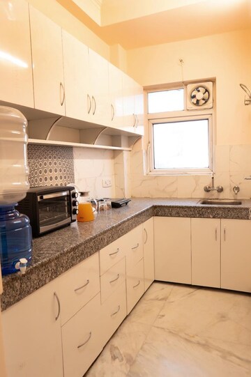 Kitchen in 3 BHK Villa at RWA Residential Society Sector 46, Sector 46 – for Rent