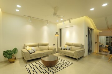Living Room in 3 BHK Apartment at Rohan Leher II, Baner – for Rent
