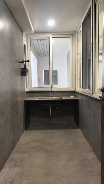 Kitchen in 3 BHK Apartment at Jubilee Hills – for Rent