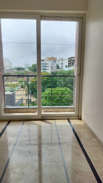 Balcony in 3 BHK Apartment at Jubilee Hills – for Rent