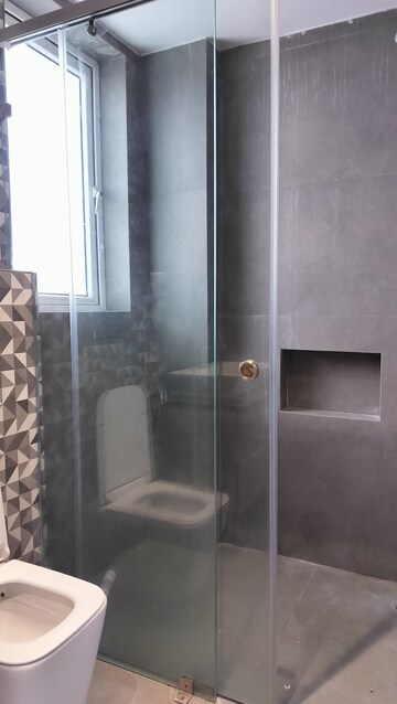 Bathroom in 3 BHK Apartment at Jubilee Hills – for Rent