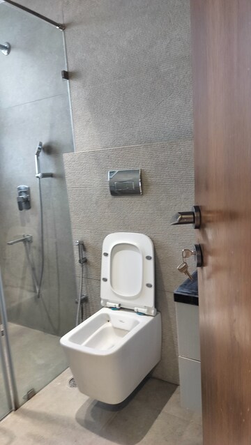 Bathroom in 3 BHK Apartment at Jubilee Hills – for Rent