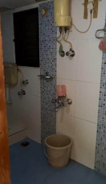 Bathroom in 2 BHK Apartment at Shree Rajhans Complex, Morya Nagar – for Rent