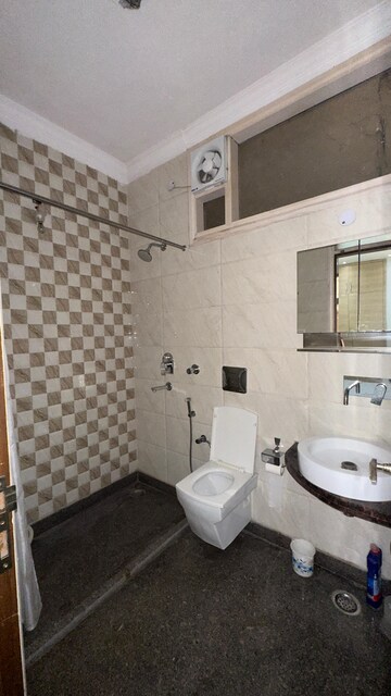Bathroom in 3 BHK Builder Floor at Palam Vihar – for Sale