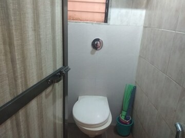 Bathroom in 1 BHK Apartment at Rustomjee Regal, Dahisar West – for Rent