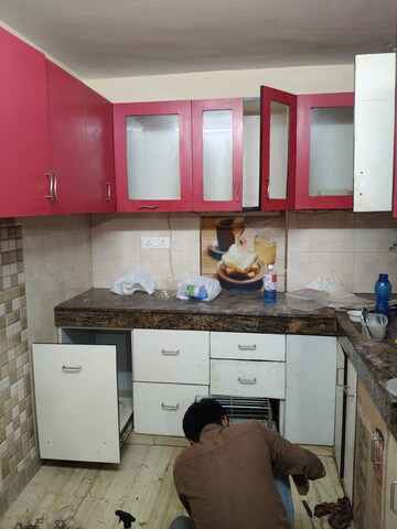 Kitchen in 2 BHK Builder Floor at Jungpura Extension – for Rent