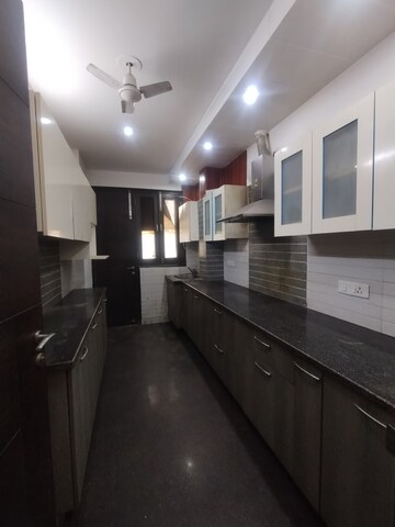 Kitchen in 3 BHK Apartment at Sushant Lok I – for Rent