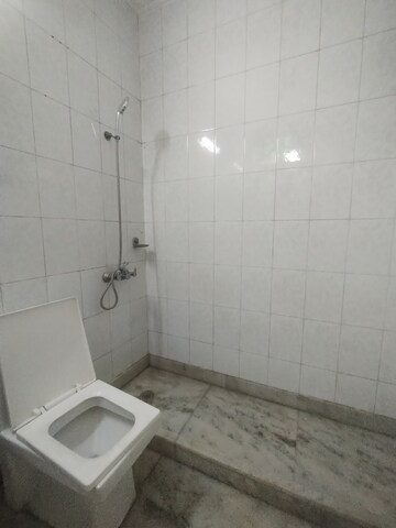 Bathroom in 3 BHK Apartment at Sushant Lok I – for Rent