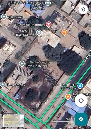  Land – Exterior View View at Narsingi - for Sale