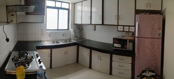 Kitchen in 3 BHK Apartment at Summer Garden, Koregaon Park – for Rent