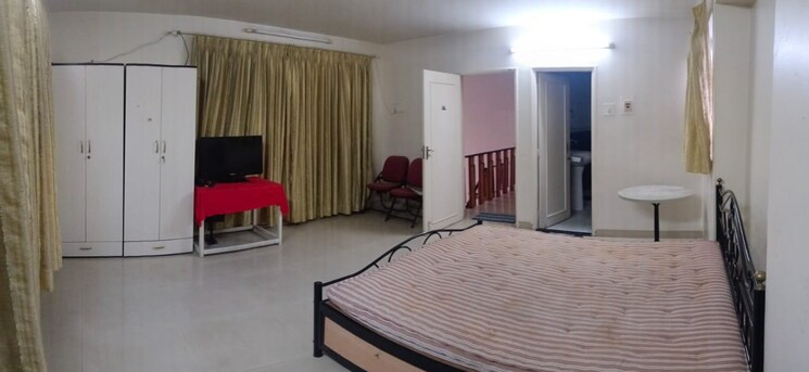 Bedroom, summer-garden 3 Bedroom 1200 Sq.Ft. Apartment In Koregaon Park Pune 8925606