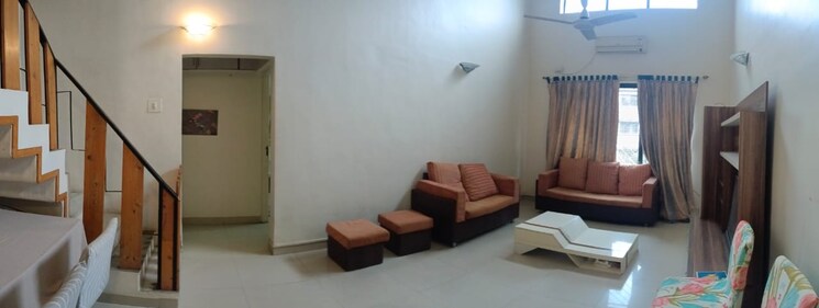 Living Room, summer-garden 3 Bedroom 1200 Sq.Ft. Apartment In Koregaon Park Pune 8925606