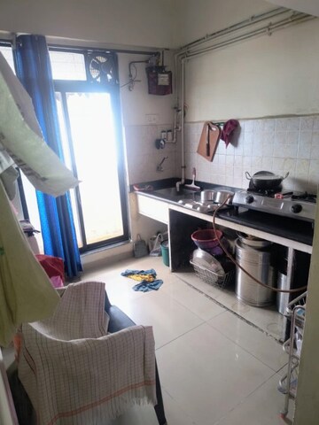 Kitchen in 1 RK Apartment at Haware Nirmiti, Kamothe – for Sale