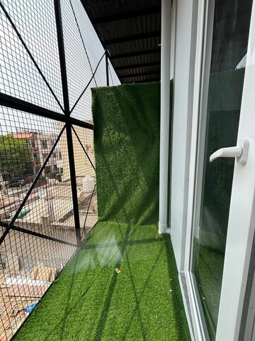 Balcony in 3 BHK Builder Floor at Ansal Royale Casa, Sector 55 – for Rent