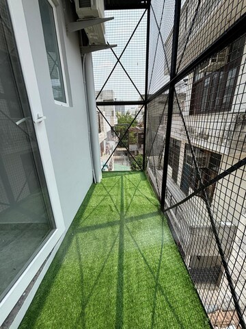 Balcony in 3 BHK Builder Floor at Ansal Royale Casa, Sector 55 – for Rent