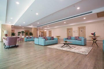 Living Room in 3.5 BHK Apartment at ABA Cleo County, Sector 121 – for Rent