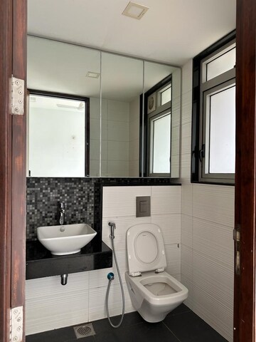 Bathroom in 2 BHK Apartment at Lodha Venezia, Parel – for Rent