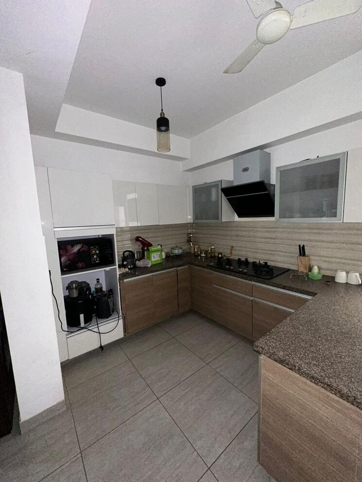 Kitchen, aba-cleo-county 3 Bedroom 1827 Sq.Ft. Apartment In Sector 121 Noida 8925736