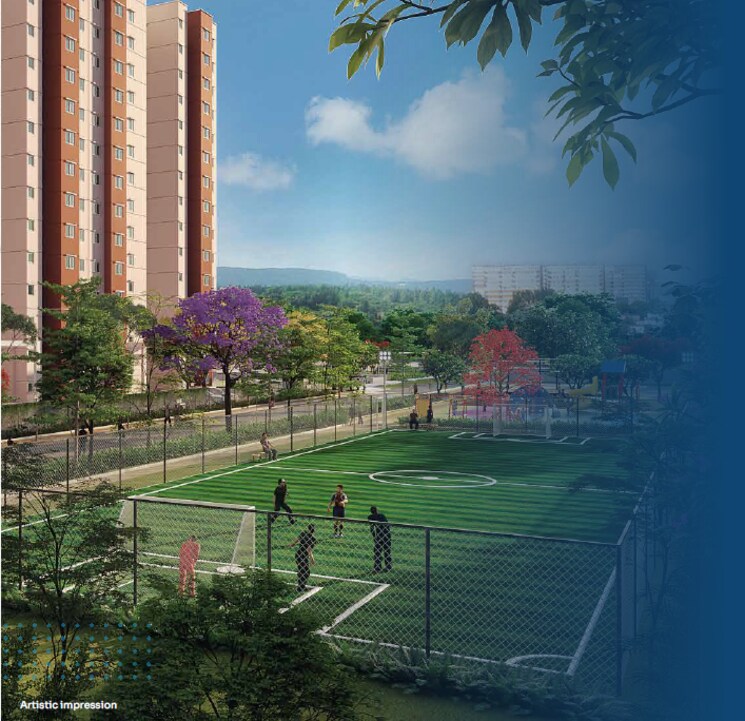 Exterior View, shriram-107-south-east 2 Bedroom 699 Sq.Ft. Apartment In Attibele Bangalore 8918857