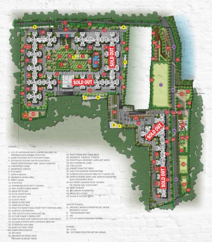 Master Plan, shriram-107-south-east 2 Bedroom 699 Sq.Ft. Apartment In Attibele Bangalore 8918857