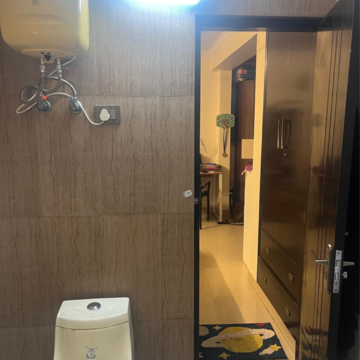 Bathroom in 3 BHK Apartment at CGHS Sahyog Apartments, Sector 56 – for Rent