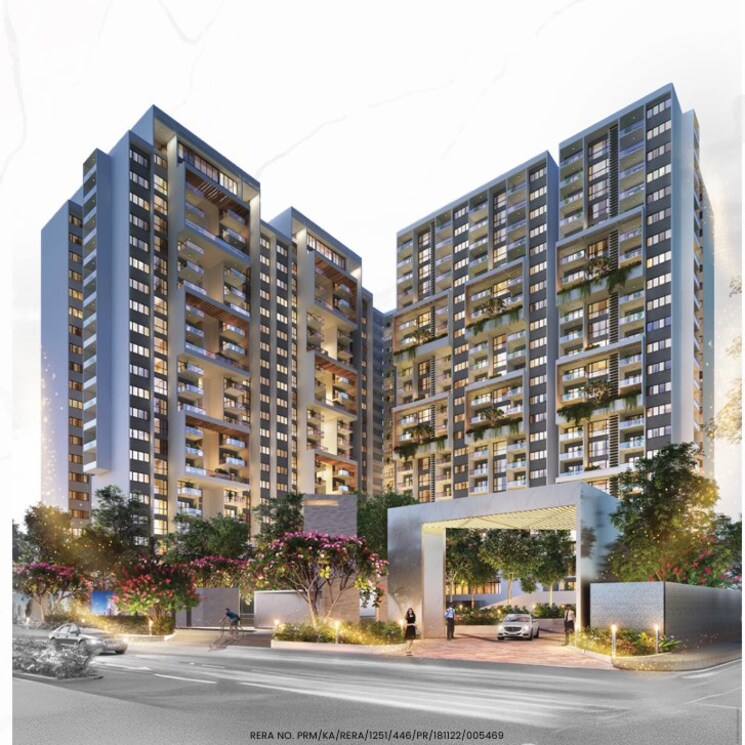 Exterior View, whitefield 2 Bedroom 1411 Sq.Ft. Apartment In Whitefield Bangalore 8917361