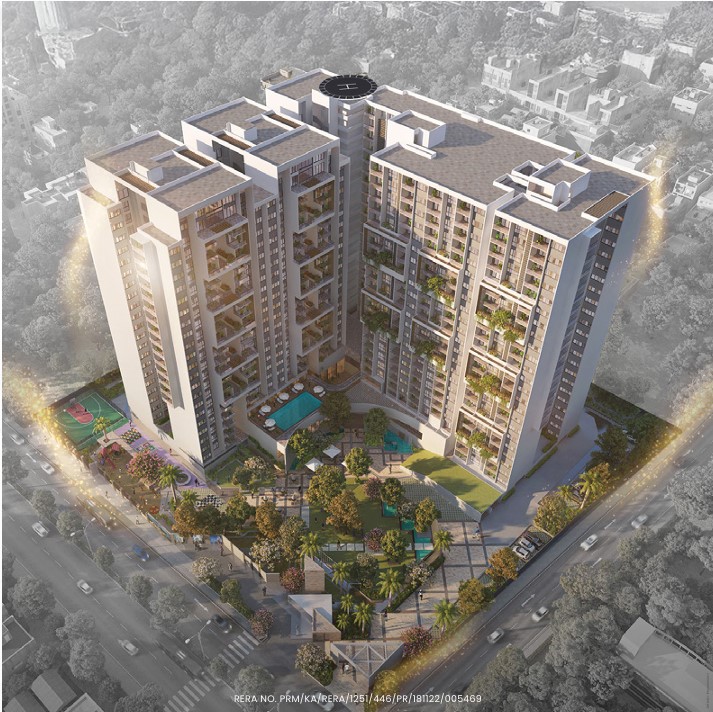 2 BHK + Pooja Room,Servant Room,Study Room Apartment For Sale in Ivory Terraces, Whitefiel