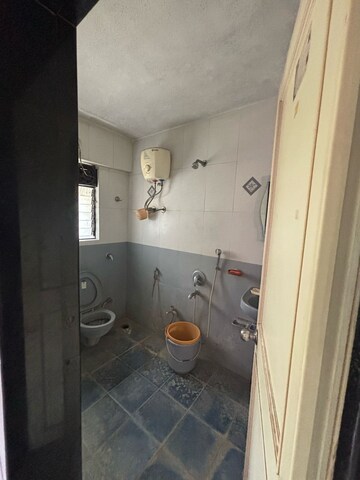 Bathroom in 3 BHK Apartment at Sonigara Kesar, Wakad – for Rent