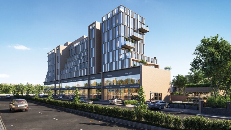 Exterior View, shreeya-atlanta Commercial Office Space 705 Sq.Ft. In Thaltej Ahmedabad 8925814