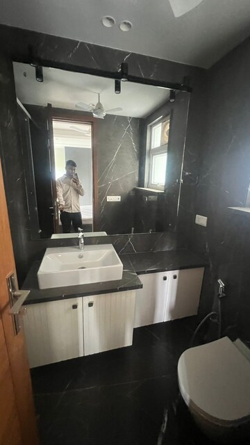Kitchen in 3 BHK Builder Floor at Jangpura – for Rent