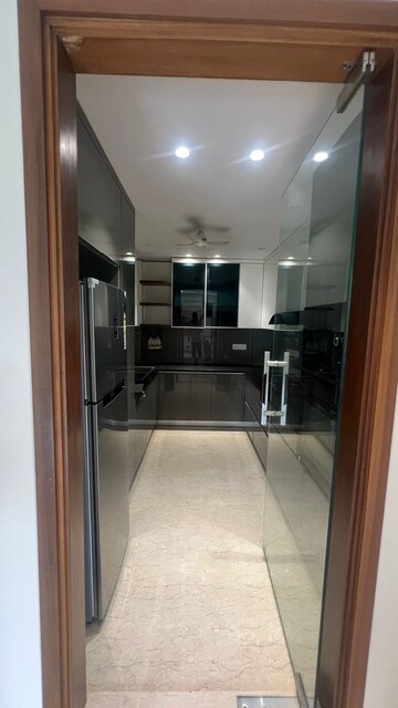 Bathroom in 3 BHK Builder Floor at Jangpura – for Rent