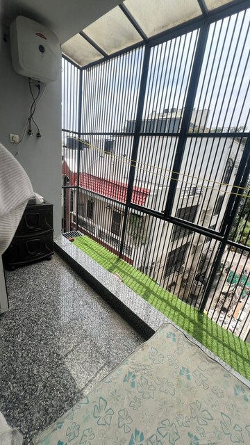 Balcony in 3 BHK Builder Floor at Jangpura – for Rent