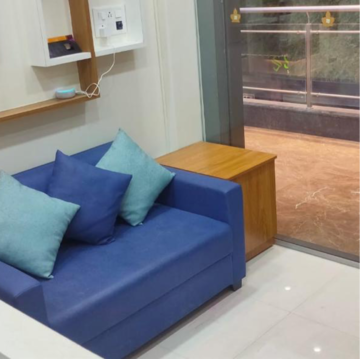 Living Room in  Office Space at Icon Westwood Estates, Wakad – for Rent