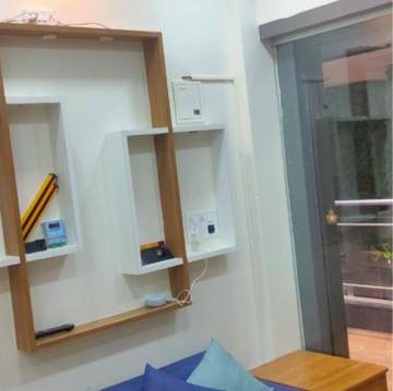 Living Room in  Office Space at Icon Westwood Estates, Wakad – for Rent