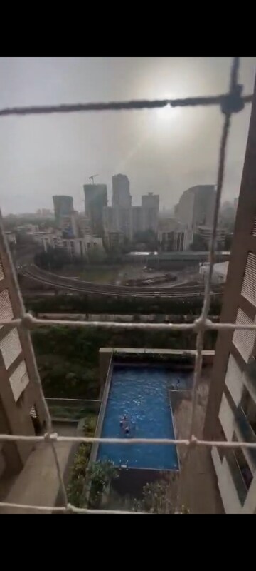 Staircase in 3 BHK Apartment at Adani Group Western Heights, Andheri West – for Rent