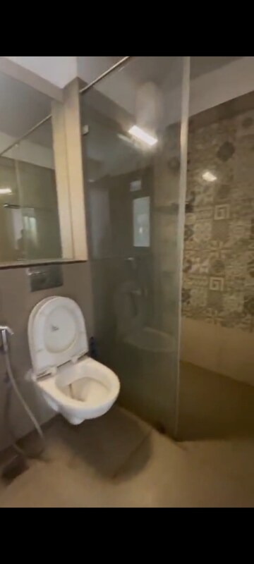 Bathroom in 3 BHK Apartment at Adani Group Western Heights, Andheri West – for Rent