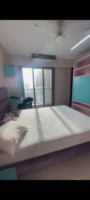 Master Bedroom in 3 BHK Apartment at Adani Group Western Heights, Andheri West – for Rent