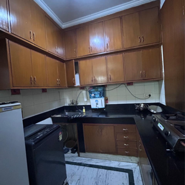 Kitchen in 3 BHK Builder Floor at Sector 56 – for Rent
