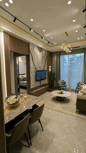 Living Room in 2 BHK Apartment at Patil Gulmohar Heritage, Nalasopara West – for Sale