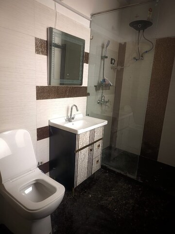 Bathroom in 3 BHK Apartment at Onyxe Paraiso, Patiala Road – for Rent